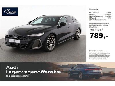 Neu Audi A6 S-Line 367 PS (269 kW) 2025 Schwarz Kombi