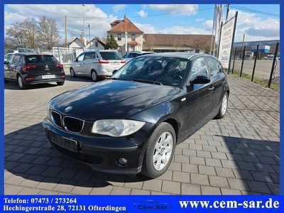 Gebraucht BMW 116 Advantage 116 PS (85 kW) 2006 Schwarz Kleinwagen