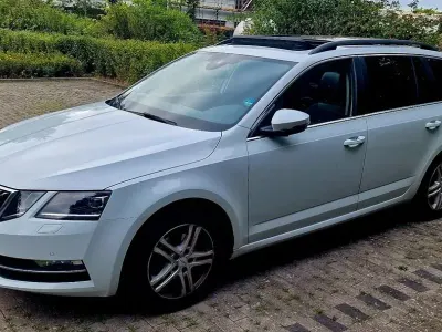 Gebraucht Skoda Octavia Style 116 PS (85 kW) 2018 Weiß Kombi