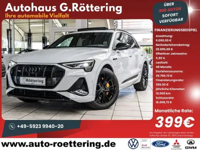 Usata Audi e-tron S-Line 300 kW (408 CV) 2023 Bianco SUV