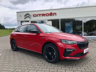 Gebraucht Skoda Scala Monte Carlo 150 PS (110 kW) 2025 Velvetrot metallic Kleinwagen