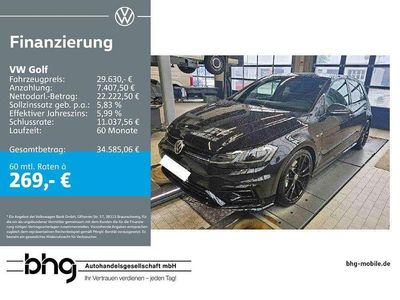 Usata VW Golf VII R 301 CV (221 kW) 2019 Nero Berlina