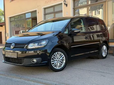 Gebraucht VW Touran Highline 177 PS (130 kW) 2015 Schwarz Van / Kleinbus