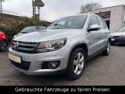Gebraucht VW Tiguan LOUNGE 122 PS (89 kW) 2015 Silber SUV