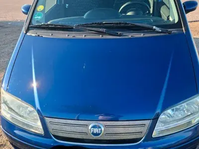 Gebraucht Fiat Idea Dynamic 77 PS (56 kW) 2006 Blau Van / Kleinbus
