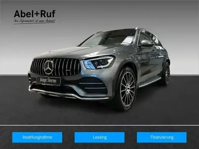 Gebraucht Mercedes GLC43 AMG AMG 390 PS (286 kW) 2019 Lack selenitgrau (metallic) SUV