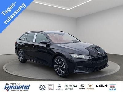 Neu Skoda Octavia SportLine 150 PS (110 kW) 2026 Schwarz Kombi