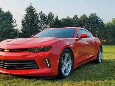 Gebraucht Chevrolet Camaro 297 PS (218 kW) 2017 Rot Coupé