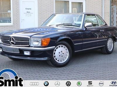 Gebraucht Mercedes SL500 245 PS (180 kW) 1986 Blau Cabrio