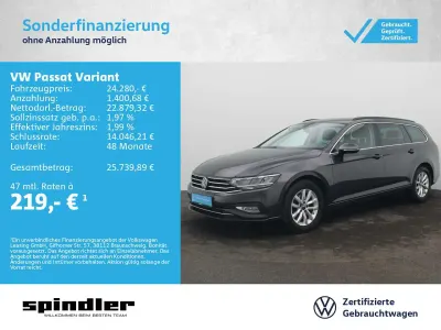 Gebraucht VW Passat Business 150 PS (110 kW) 2022 Mangangrau metallic Kombi