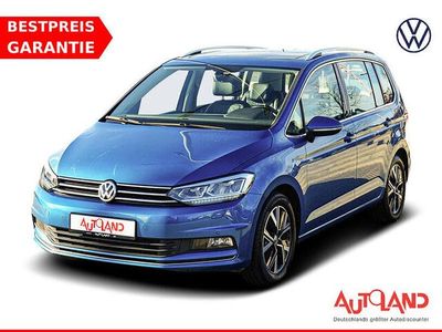 Gebraucht VW Touran Highline 150 PS (110 kW) 2020 Blau Van / Kleinbus
