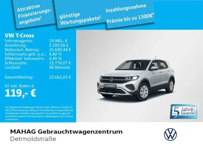 Używany VW T-Cross 95 KM (69 kW) 2025 Srebrny SUV
