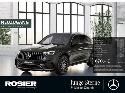Gebraucht Mercedes GLC43 AMG Premium Plus 422 PS (310 kW) 2024 Grau / graphitgrau SUV