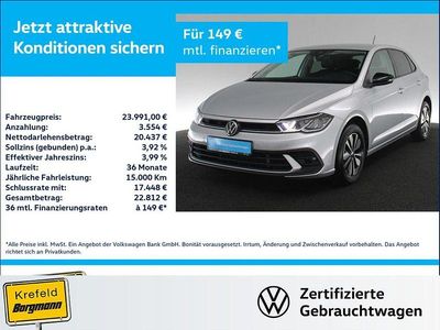 Gebraucht VW Polo Goal 116 PS (85 kW) 2025 Silber Kleinwagen