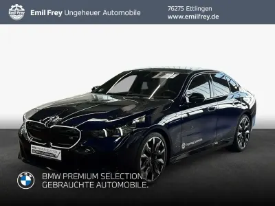 Gebraucht BMW i5 Sport Line 442 kW (601 PS) 2023 Tansanitblau metallic Limousine
