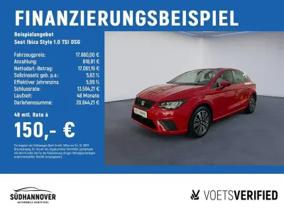Gebraucht Seat Ibiza Style 116 PS (85 kW) 2024 Rot Kleinwagen