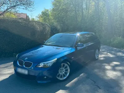 Brugt BMW 525 M Sport 197 HK (144 kW) 2008 Blå Stationcar