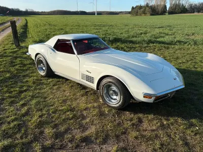 Gebraucht Corvette C3 1972 Weiß Cabrio