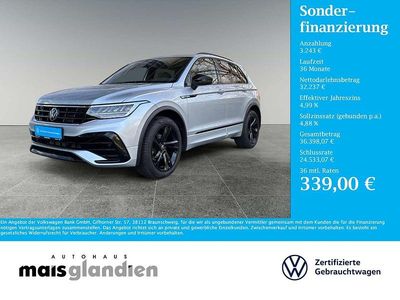 Gebraucht VW Tiguan R-line 150 PS (110 kW) 2024 Reflexsilber metallic SUV