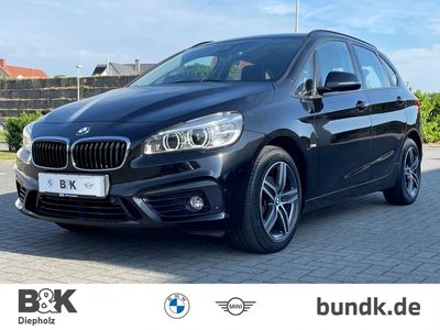 gebraucht BMW 218 Active Tourer d Sport Line LED Navi AHK-abnehmbar El. Heckklappe