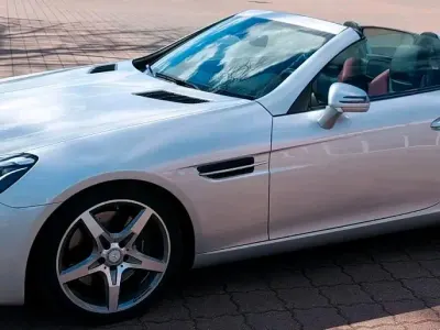 Gebraucht Mercedes SLC250 AMG 205 PS (150 kW) 2016 Silber Cabrio