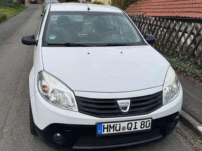 Gebraucht Dacia Sandero 75 PS (55 kW) 2009 Weiß Limousine