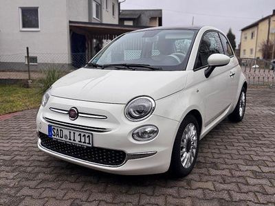Gebraucht Fiat 500 Lounge 86 PS (63 kW) 2019 Weiß Kleinwagen
