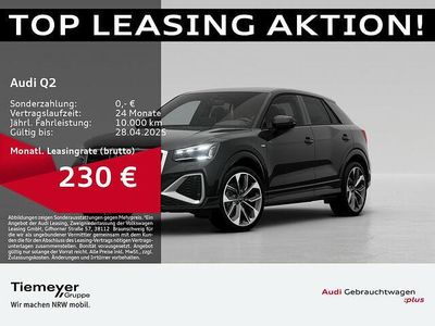 Gebraucht Audi Q2 S-Line 116 PS (85 kW) 2024 Mythosschwarz metallic SUV
