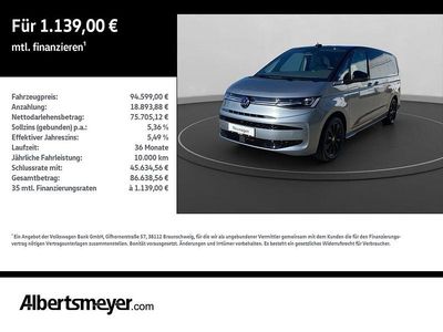 Neu VW Multivan Edition 245 PS (180 kW) 2026 Silber Van