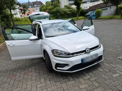 Gebraucht VW Golf VII R 2017 Weiß Kombi
