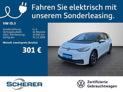 Second-hand VW ID.3 Pure 110 kW (150 CP) 2021 Alb Hatchback