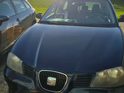 Gebraucht Seat Ibiza Reference 105 PS (77 kW) 2007 Blau Kleinwagen
