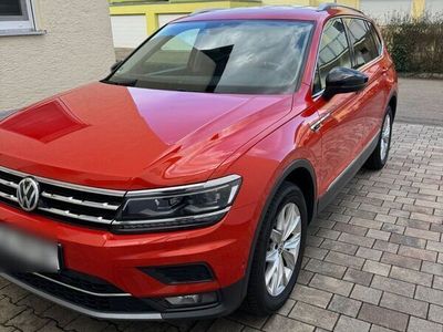 gebraucht VW Tiguan Allspace 2.0 TFSI DSG 4x4-Antrieb 7-Sitzer. LED