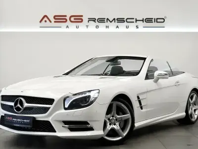 Gebraucht Mercedes SL350 AMG line 306 PS (225 kW) 2013 Weiß Cabrio