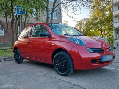 Gebraucht Nissan Micra 80 PS (58 kW) 2006 Rot Kleinwagen