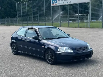 Gebraucht Honda Civic 90 PS (66 kW) 1996 Violett Kleinwagen