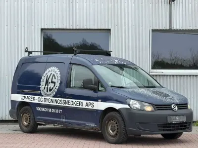Gebraucht VW Caddy 102 PS (75 kW) 2014 Candyweiã Van / Kleinbus