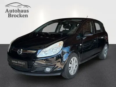 Gebraucht Opel Corsa Edition 80 PS (58 kW) 2008 Schwarz Kleinwagen