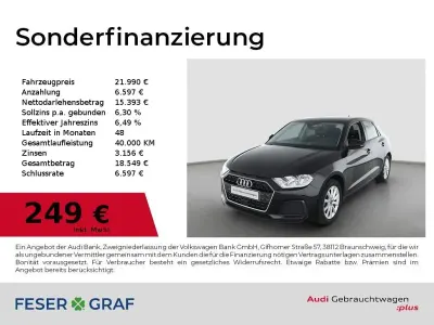 Gebraucht Audi A1 Sportback 95 PS (69 kW) 2025 Mythosschwarz metallic Kleinwagen
