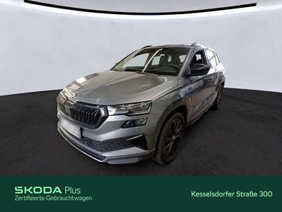 Gebraucht Skoda Karoq SportLine 190 PS (139 kW) 2023 Grau SUV