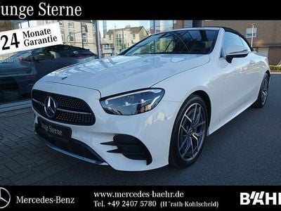 Unilack polarweiß Gebraucht 2023 Mercedes E220 AMG Cabrio | 53.950 € (Teuer)