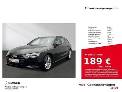 Usata Audi A4 Advanced Plus 150 CV (110 kW) 2022 Nero Station wagon