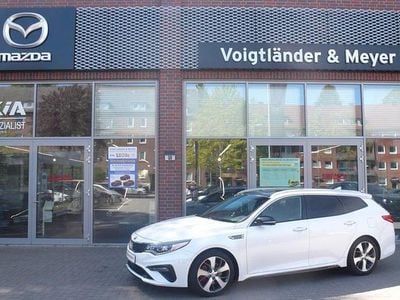 Begagnad Kia Optima GT 238 HK (175 kW) 2019 Vit Kombi