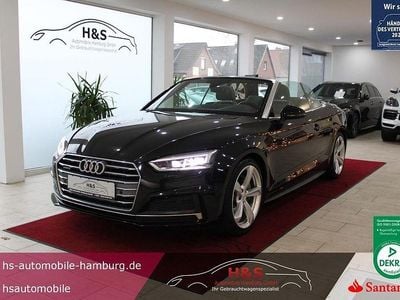 Mythosschwarz Gebraucht 2017 Audi A5 Cabriolet Design Cabrio | 28.490 € (Etwas zu teuer)