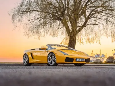 Gebraucht Lamborghini Gallardo 519 PS (381 kW) 2006 Gelb Cabrio