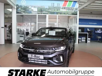 Gebraucht VW T-Roc Cabriolet Style 150 PS (110 kW) 2026 Grau (rauchgrau metallic/schwarz) Cabrio