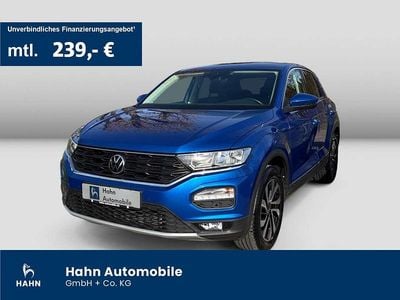 Gebraucht VW T-Roc Active 150 PS (110 kW) 2021 Ravennablau metallic SUV
