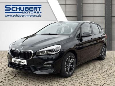 Gebraucht BMW 218 Active Tourer Sport Line 150 PS (110 kW) 2021 Schwarz Van / Kleinbus