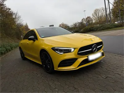 Gebraucht Mercedes CLA250 Progressive 224 PS (164 kW) 2019 Gelb Coupé