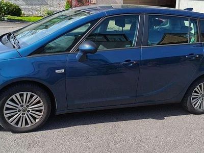 Gebraucht Opel Zafira Tourer Edition 140 PS (102 kW) 2017 Blau Van / Kleinbus